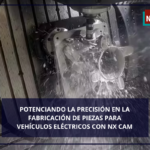 Potenciando la precisión en la fabricación de piezas para vehículos eléctricos con NX CAM