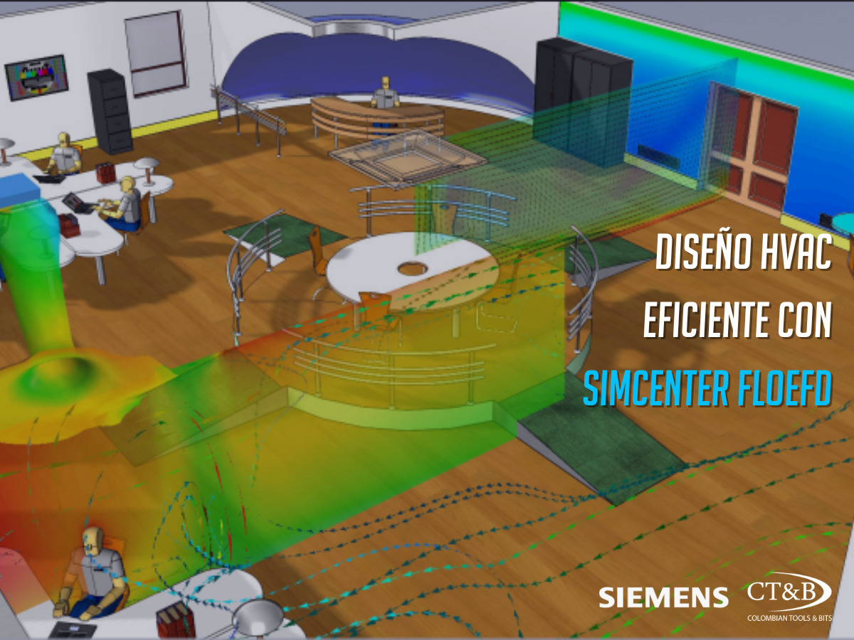 Diseño HVAC eficiente con Simcenter FLOEFD